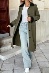 Long Line Commuter Style Overcoat