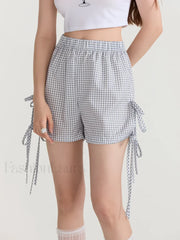 Fairycore Cute Bowknot Casual Loose Fit Streetwear Short