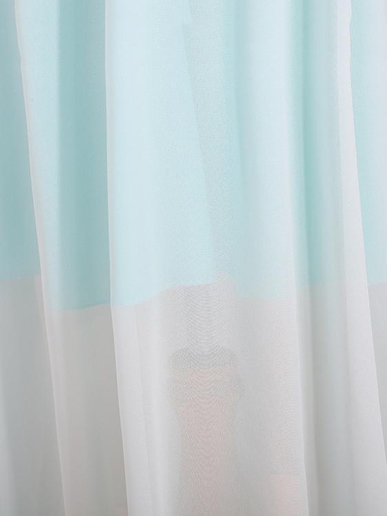 Irregular Long Sleeve V Neck Dress