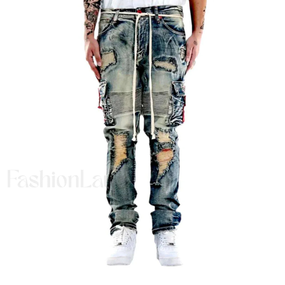 Fashion men vintage jeans W32 / Blue jeans