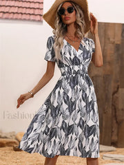 Fashionable Floral Holiday Sleeveless Chic Summer Long Midi Dress