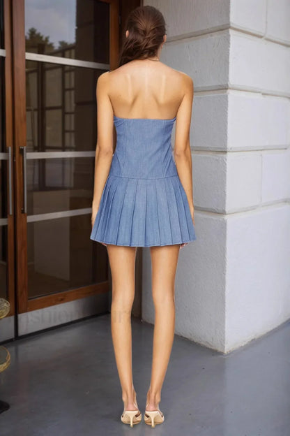 Fashionable Halter Ruched Bodycon Work Dress