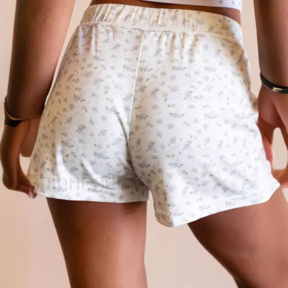 Floral Print Comfortable Pajamas Short