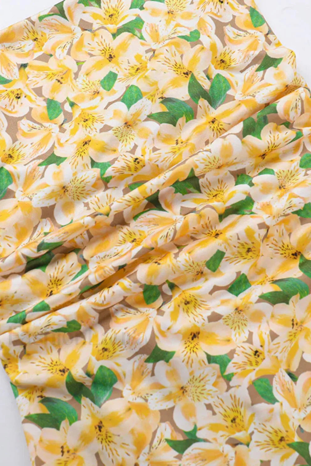 French Floral Print Backless Strappy Slim Floral Dress