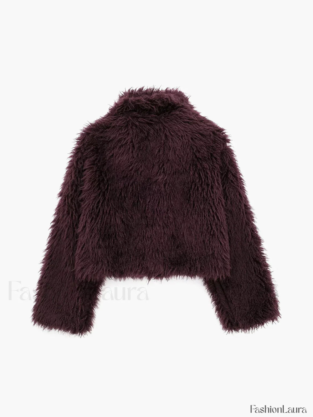 Fuzzy Faux Fur Short Coat Women Faux Fur Coats