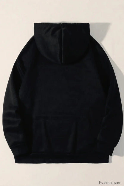 Harajuku Loose Fit Pocket Hoodie