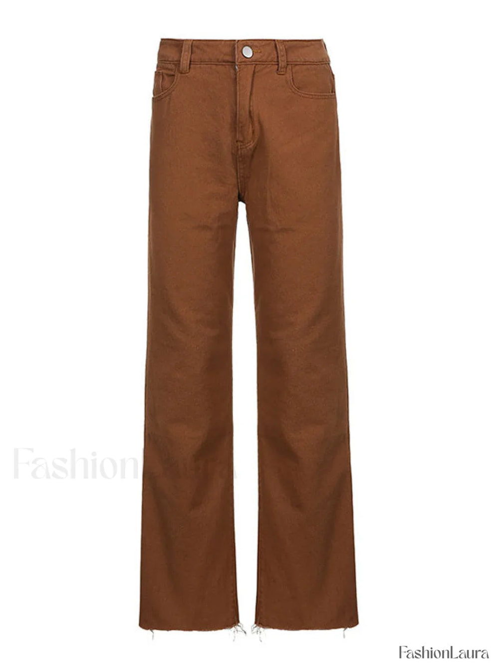 High Waisted Solid Flare Jeans Flare Jeans