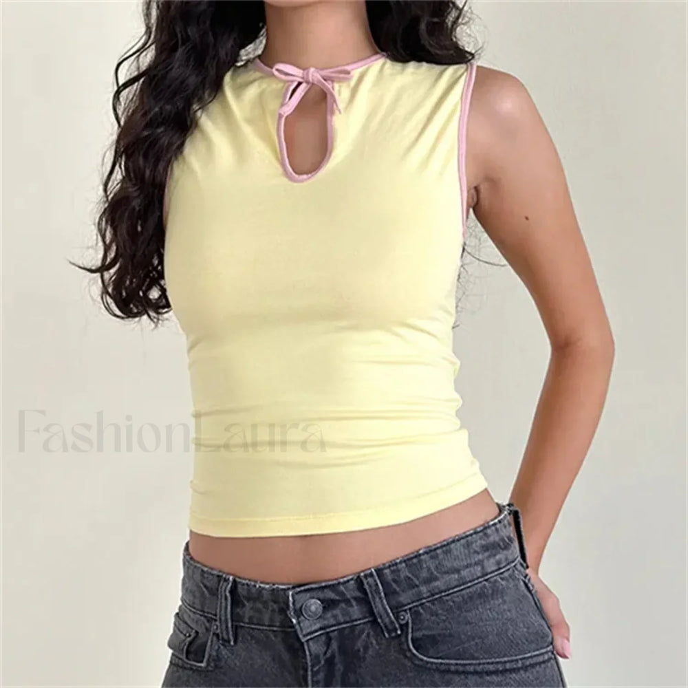 Hollow Out Fairy Tee Crop Top