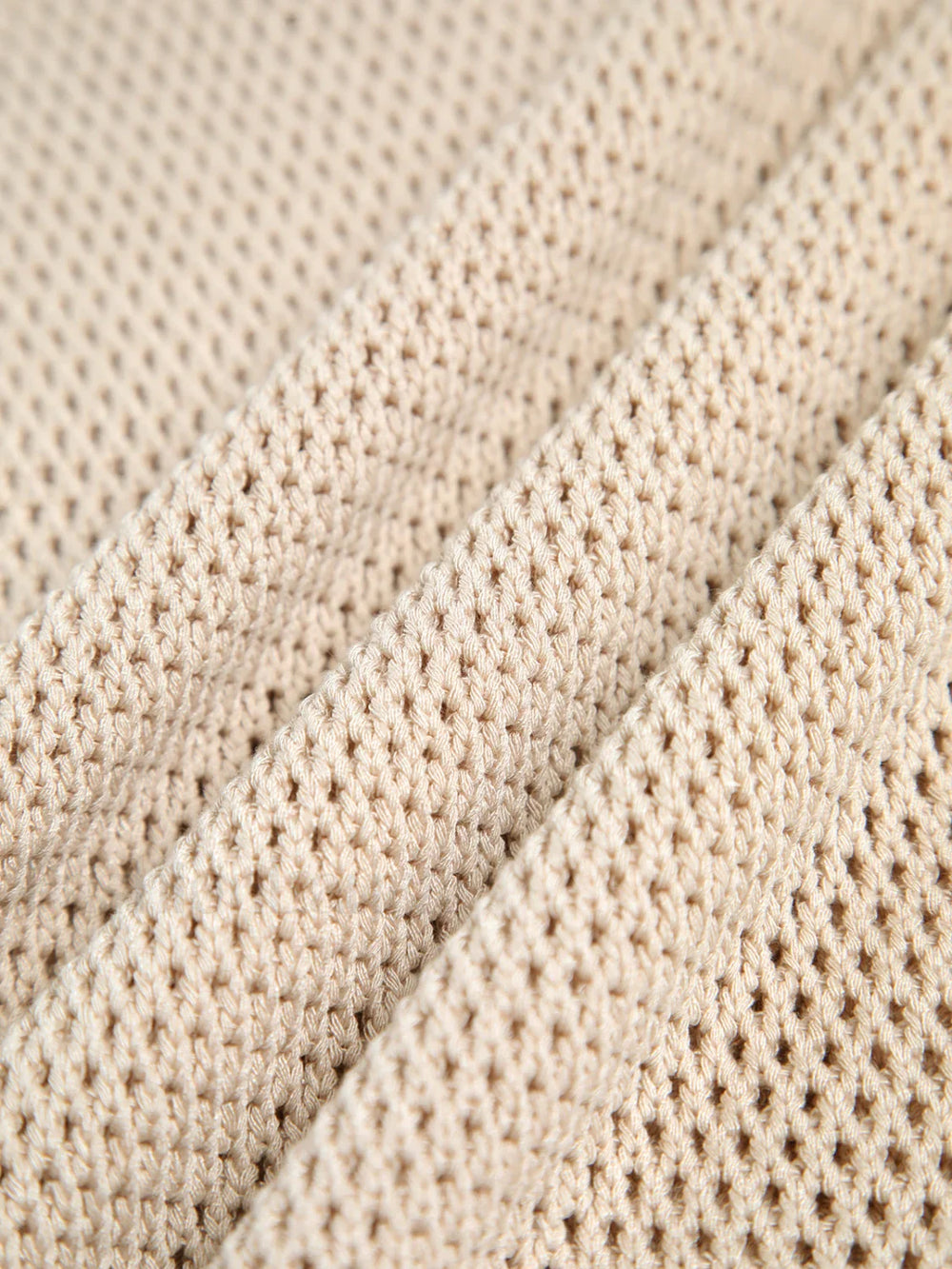 Knit Hollow Solid Tank Top Tank Tops & Camis