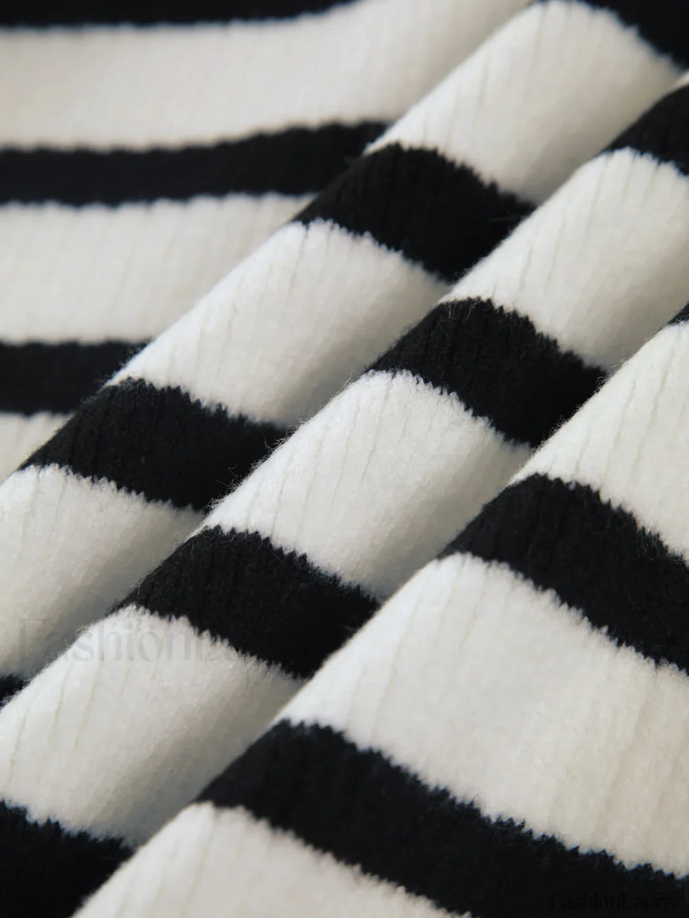 Knit Oversized Stripe Pocket Cardigan Cardigans