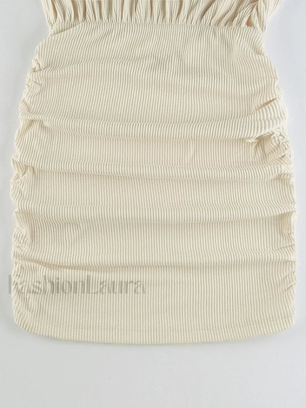 Knitted V Neck Long Sleeve Mini Dress Mini Dresses