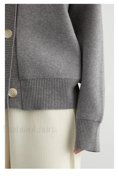 Korean Style Long Sleeve Cardigan