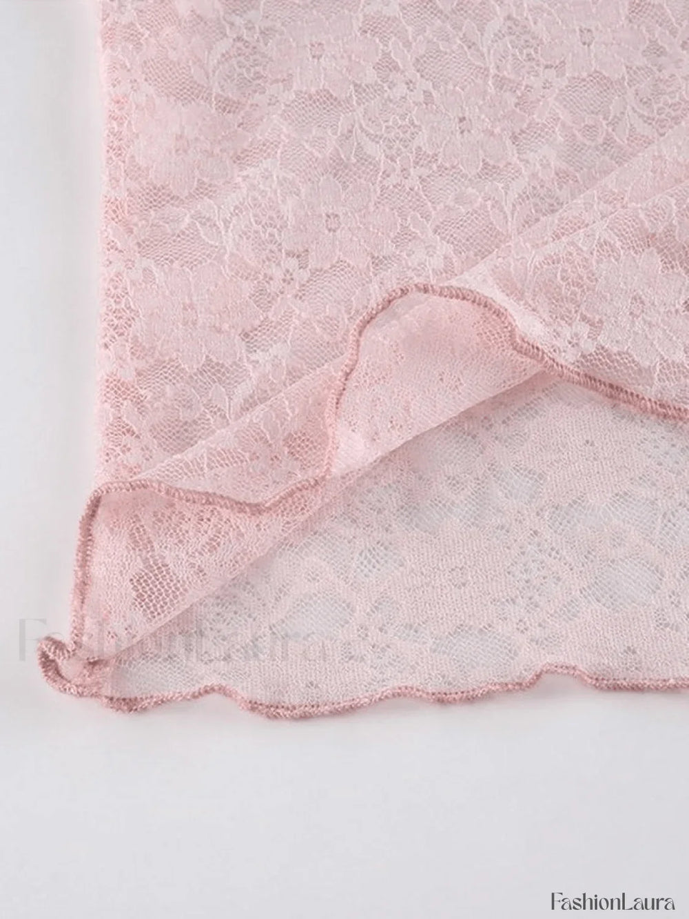 Lace Patchwork Crop Blouse Shirts