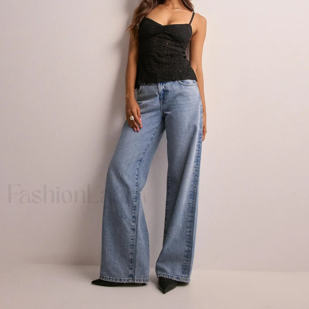 Lace Sheer Camisole Korean Fashion Sexy Crop Top