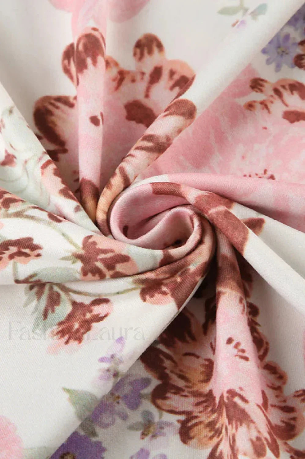 Lace Splicing Printed Irregular Split Hollow Strappy Beach Maxi Dress