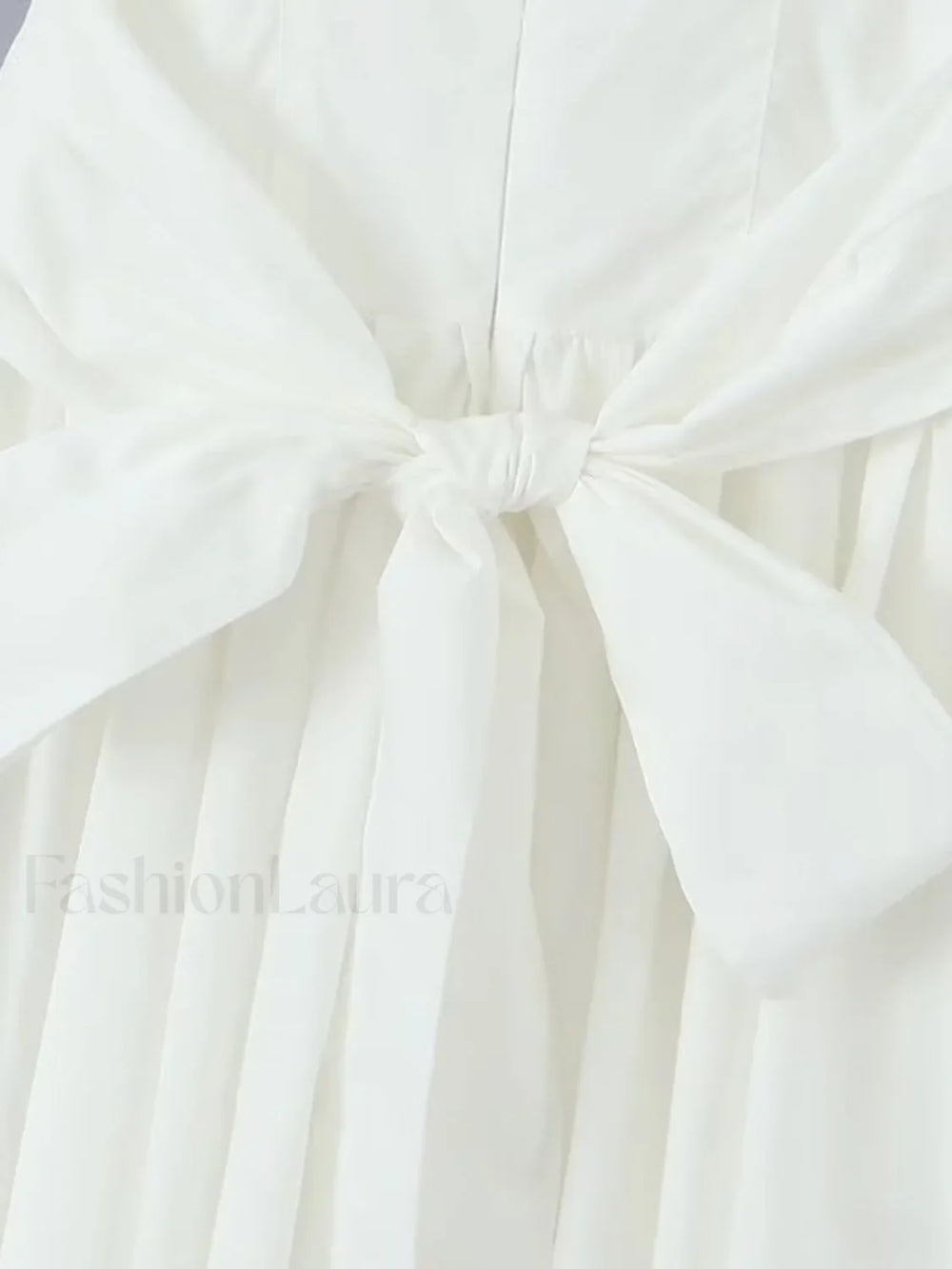 Lace Up Doll Collar Short Dress Dresses