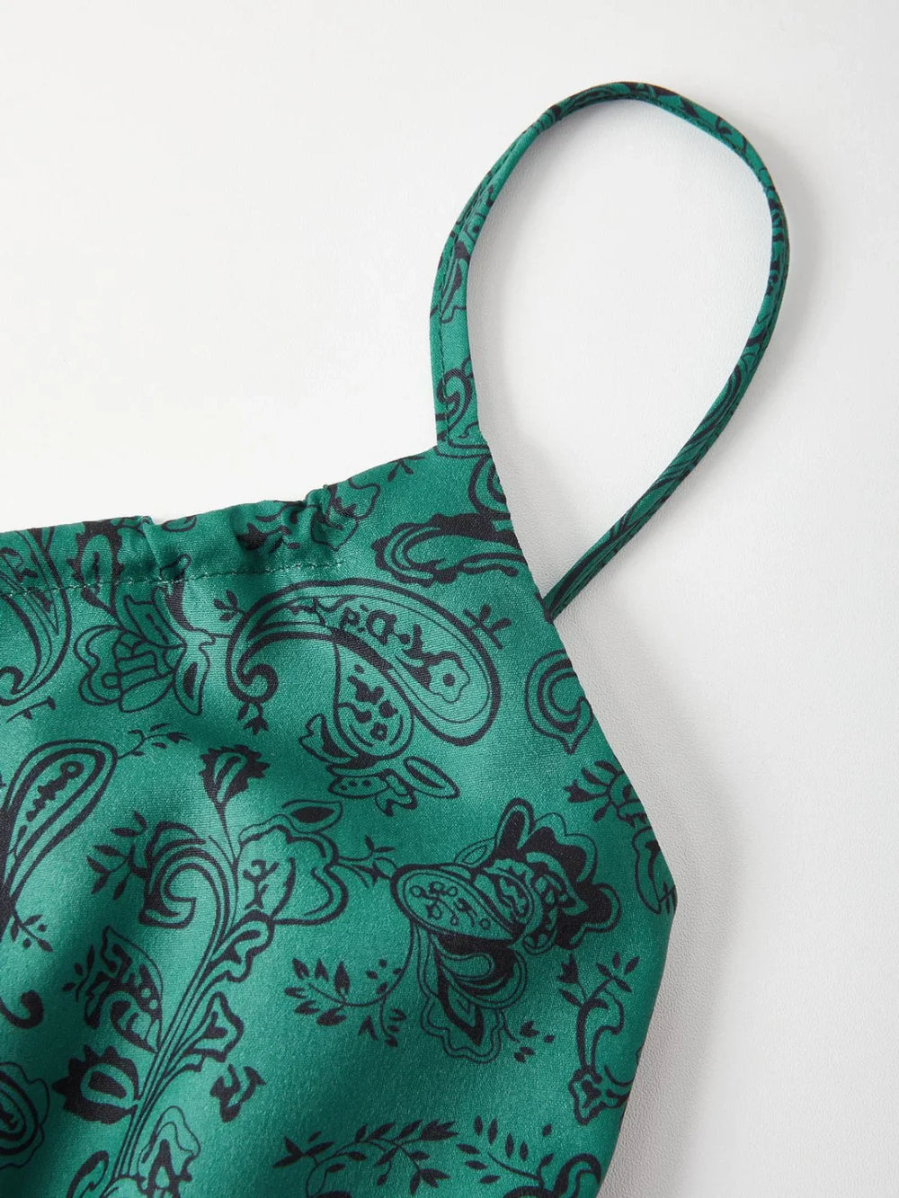 Lace Up Paisley Print Mini Dress Mini Dresses