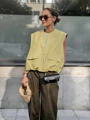 Leisure Street Vest Yellow / XS Vests