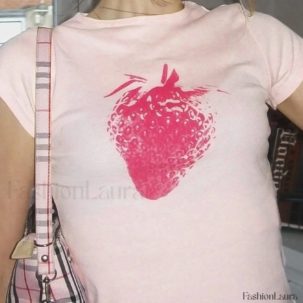 Letter Print Grunge Crop T Shirt