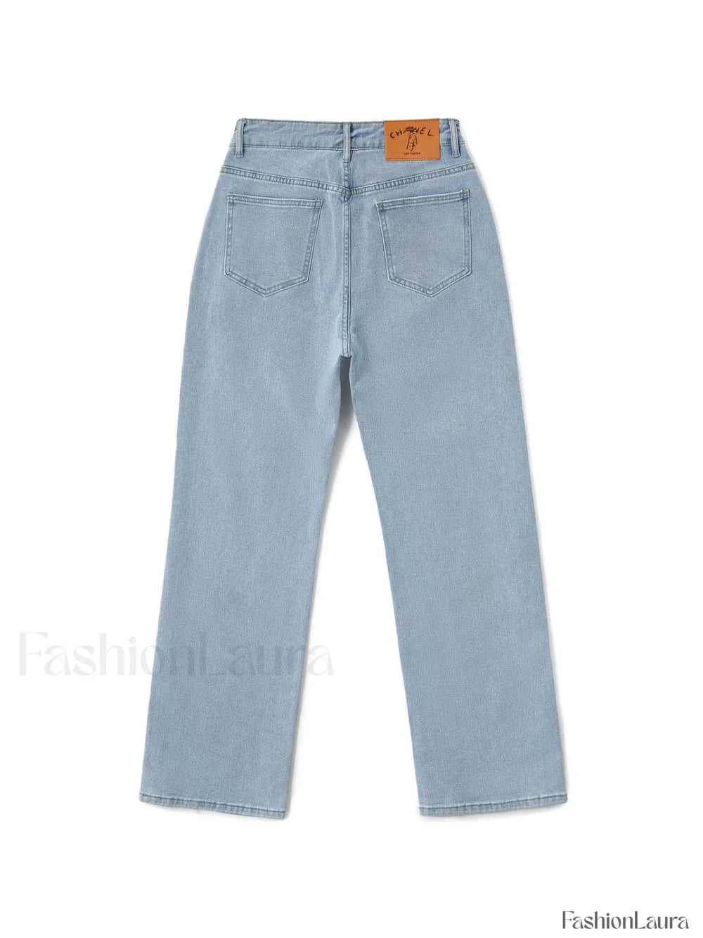 Light Wash Straight Boyfriend Jeans Boyfriend Jeans