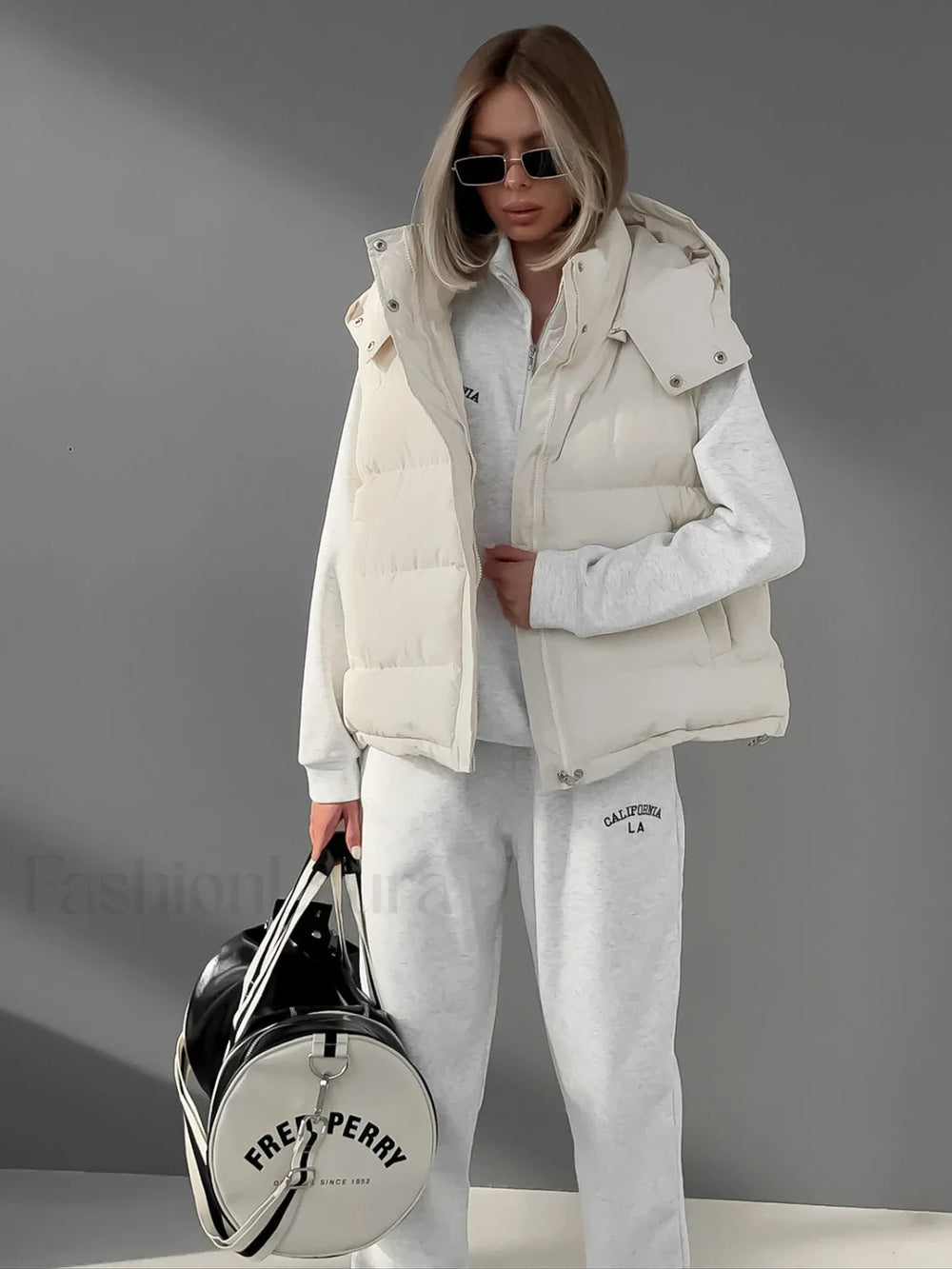 Lightweight Quilted Graceful Puffer Down Coat Down Coats