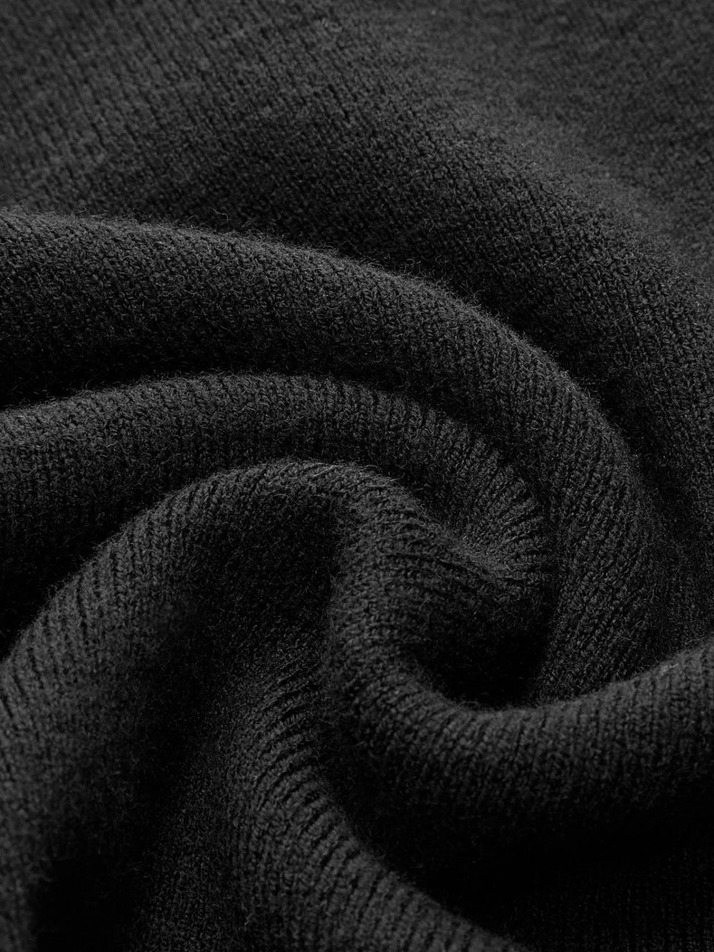 Long Sleeve Contrast Cuff Knit Top Knit Tops