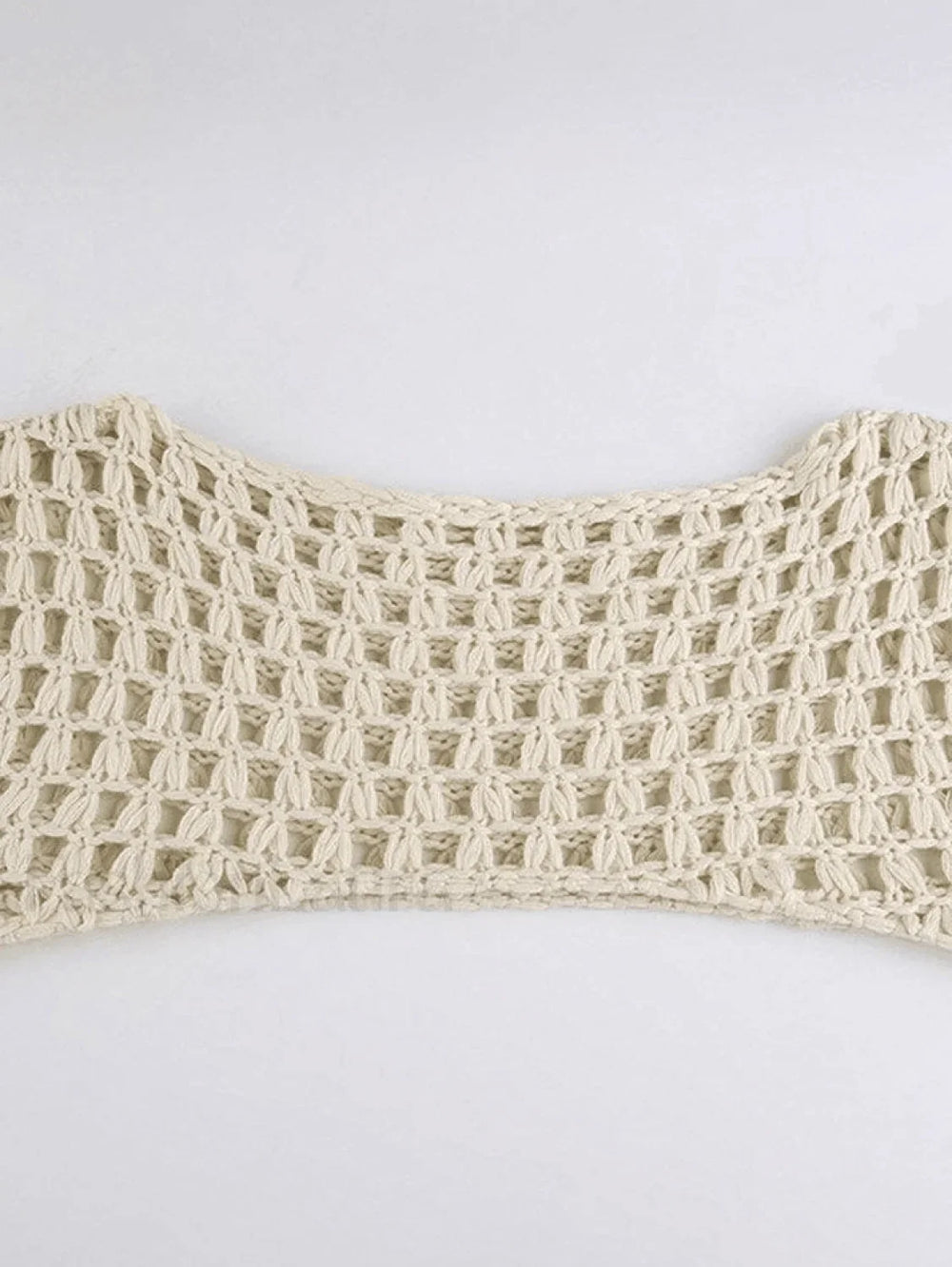 Long Sleeve Crochet Bolero Knit Top Tops&Tees