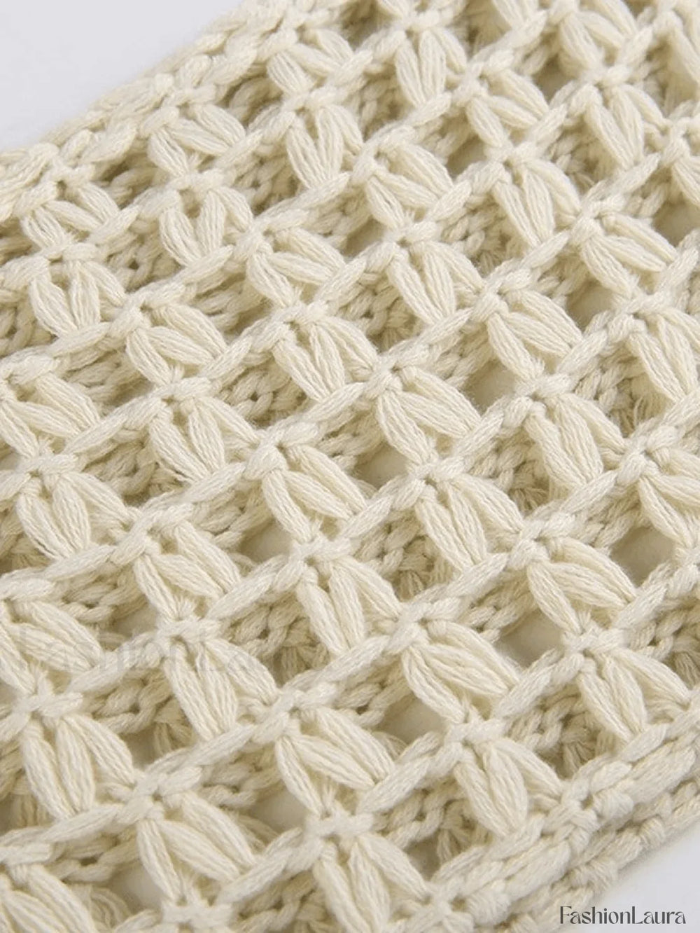 Long Sleeve Crochet Bolero Knit Top Tops&Tees