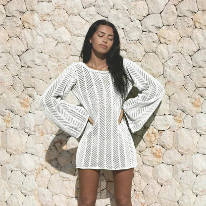 Long Sleeve Shirt Beach Cover Up
