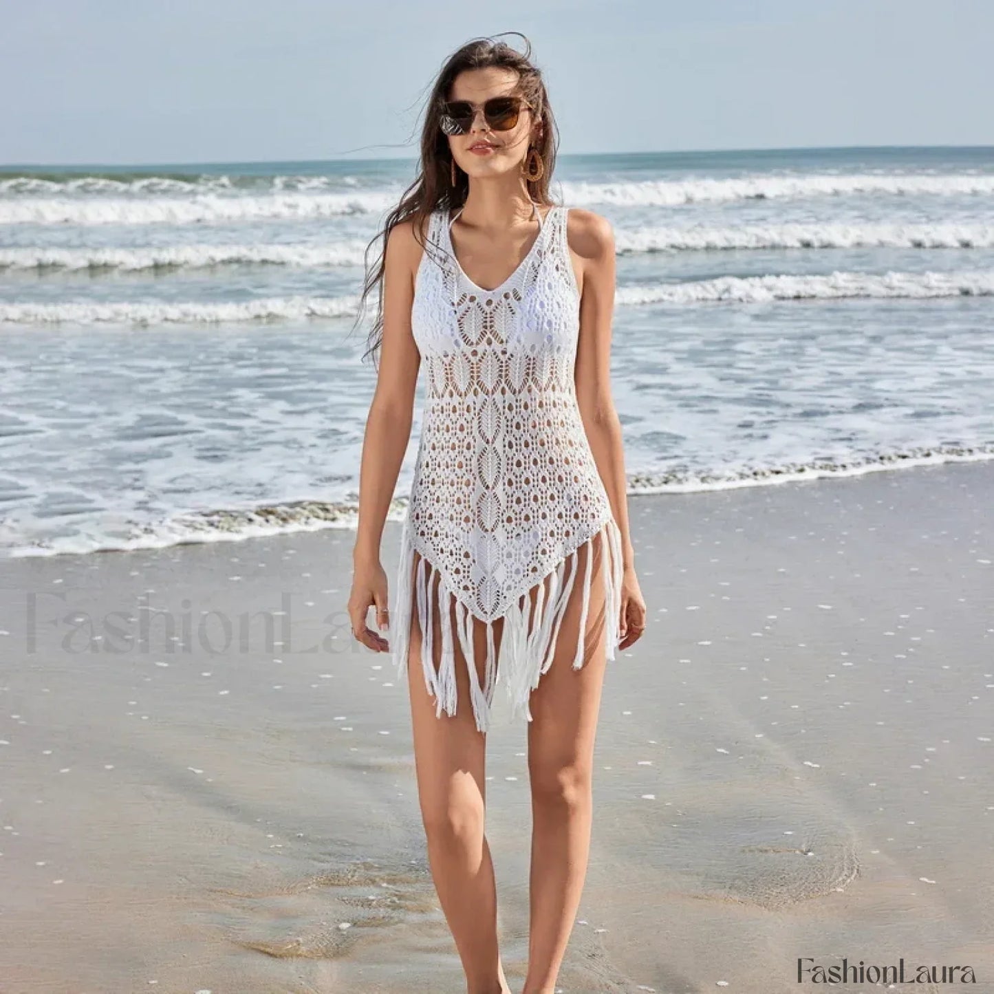 Long Sleeve Shirt Beach Cover Up