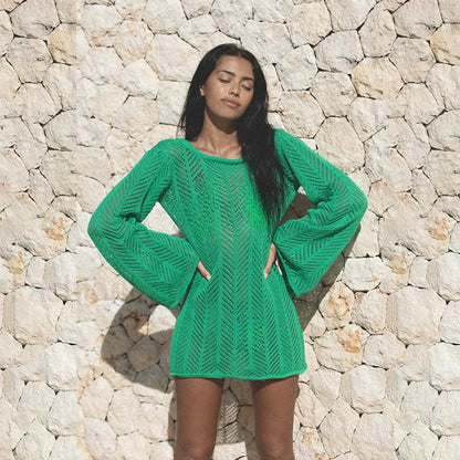 Long Sleeve Shirt Beach Cover Up