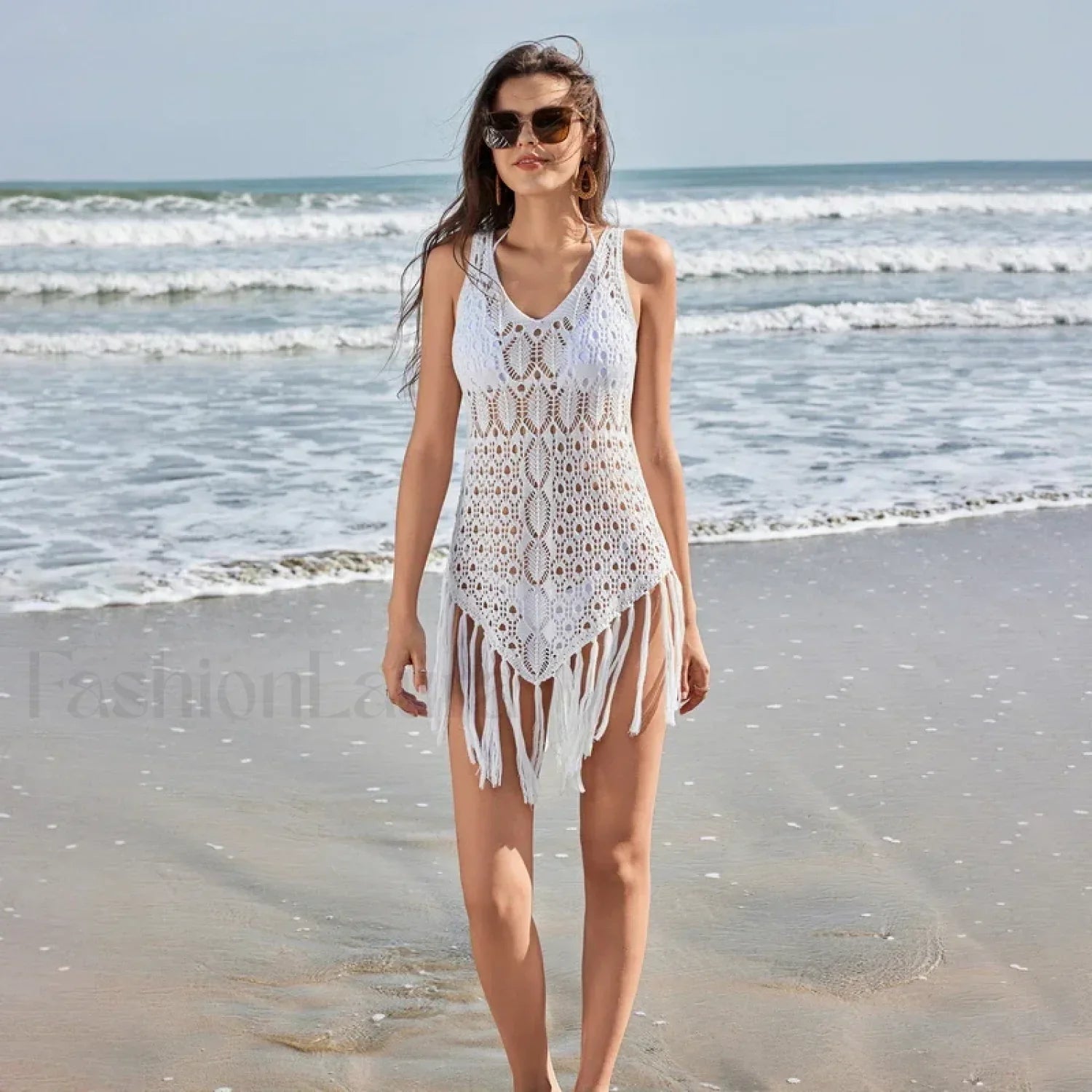 Long Sleeve Shirt Beach Cover Up
