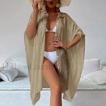 Loose Cardigan Sun Protection Cover Up