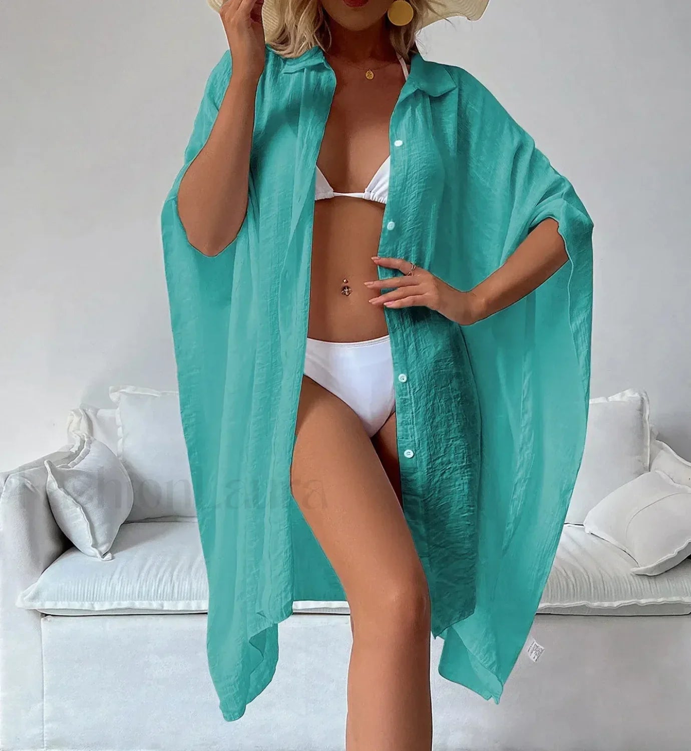 Loose Cardigan Sun Protection Cover Up