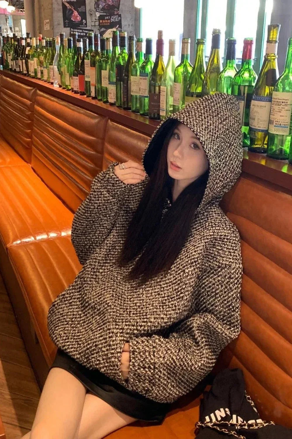 Loose Fit Thick Hooded Hoodie