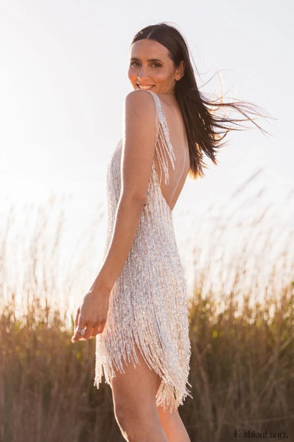 Lottie Elegant Mini Dress Party Dresses L