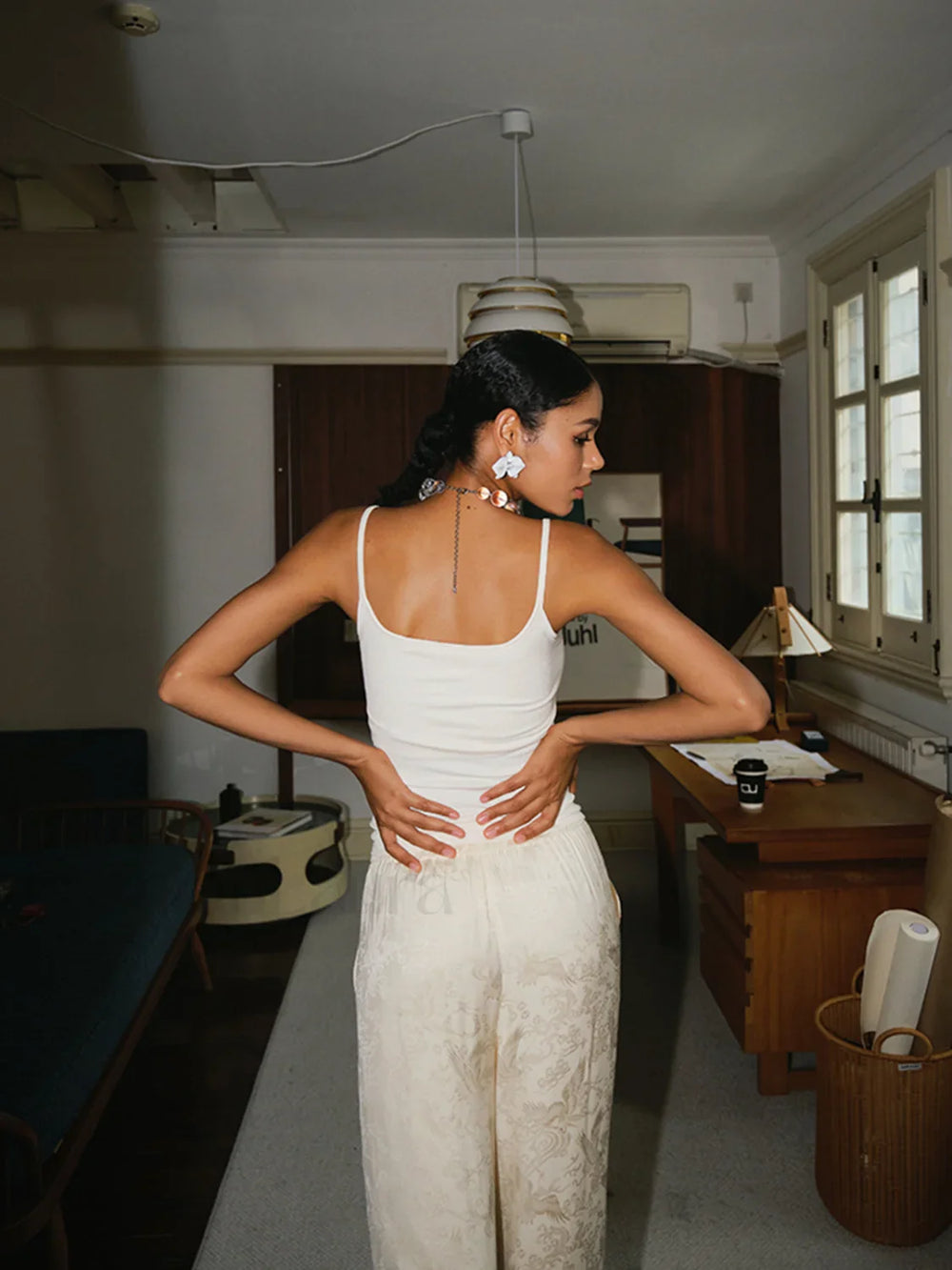 Low Cut Cami Top Tank Tops & Camis