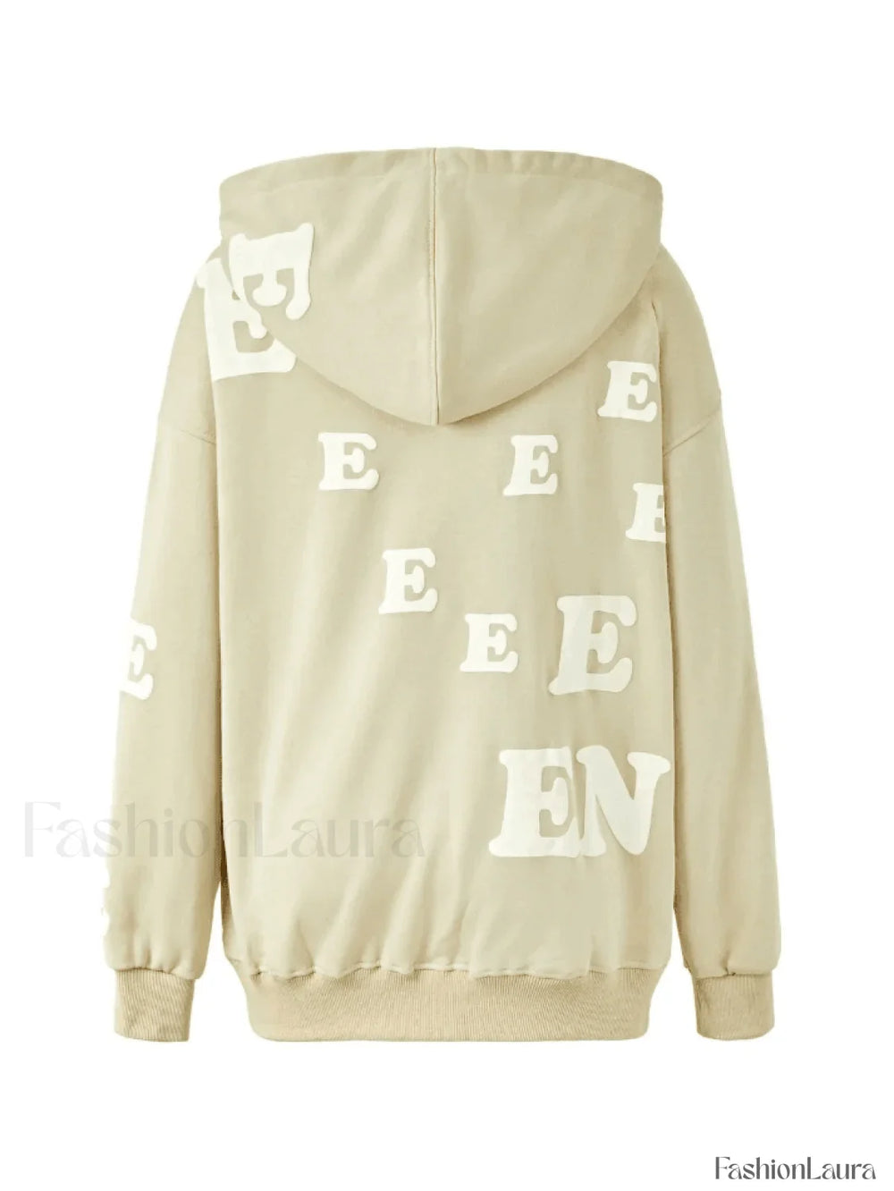 Men’s Alphabet Graphic Pullover Hoodie Sweatshirts & Hoodies L