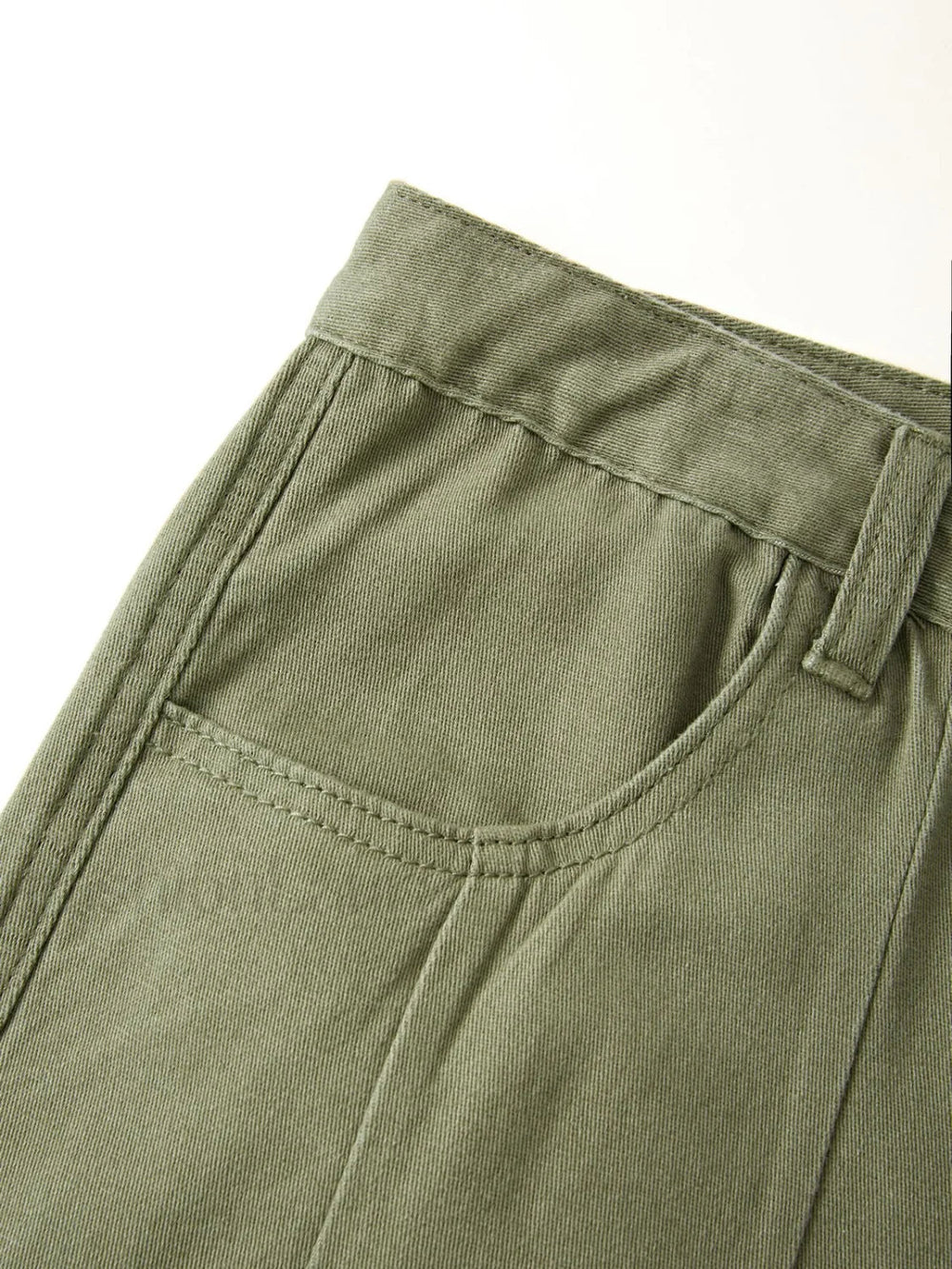 Men’s Cargo Pocket Patched Straight Leg Jeans loose jeans