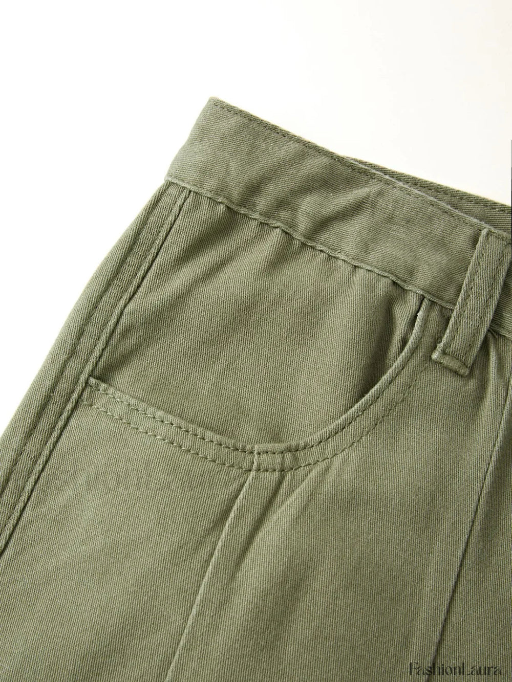 Men’s Cargo Pocket Patched Straight Leg Jeans loose jeans