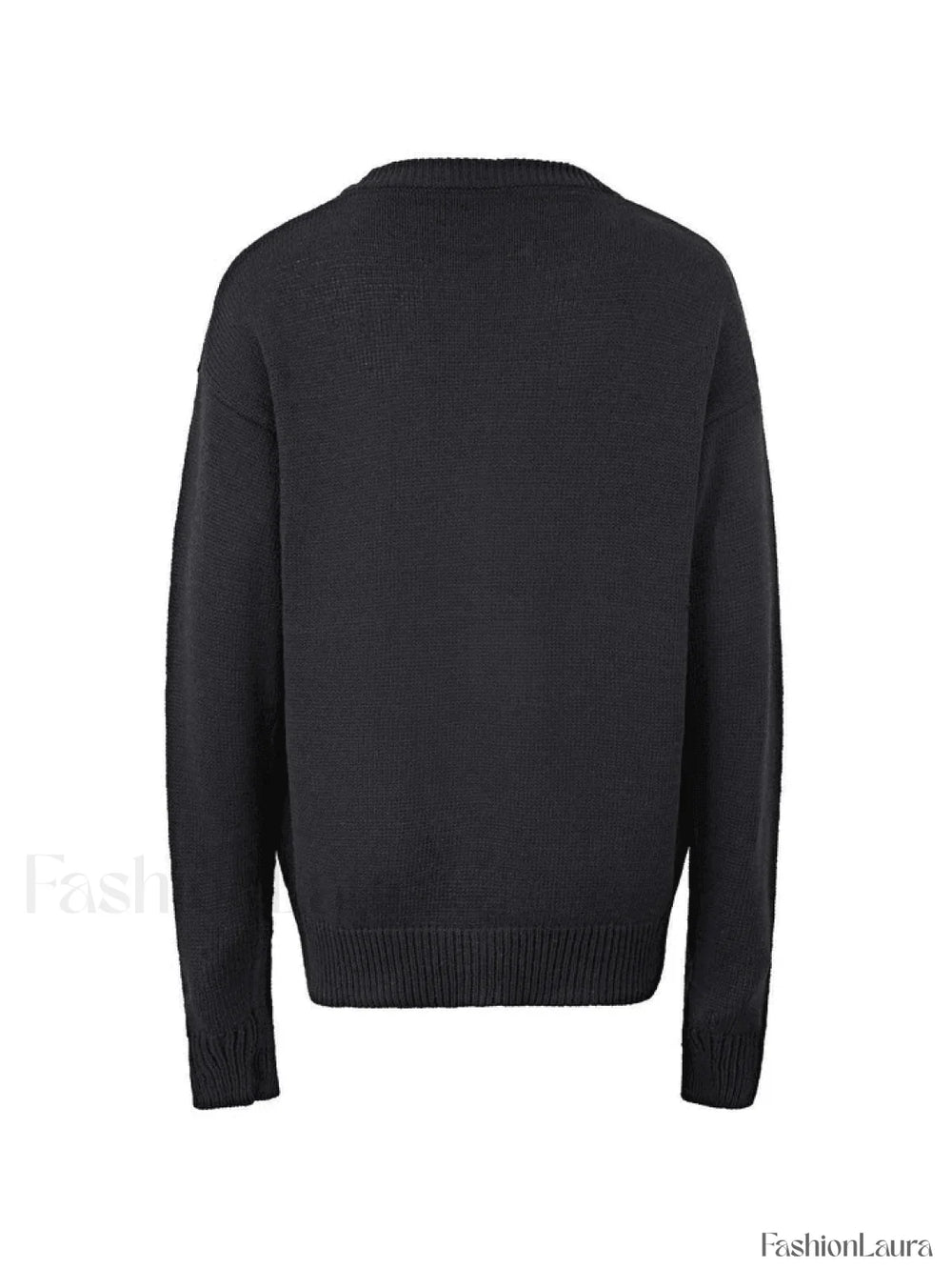 Men’s Cartoon Long Sleeve Knit Sweater Sweaters