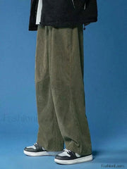 Men’s Corduroy Casual Pants Pants