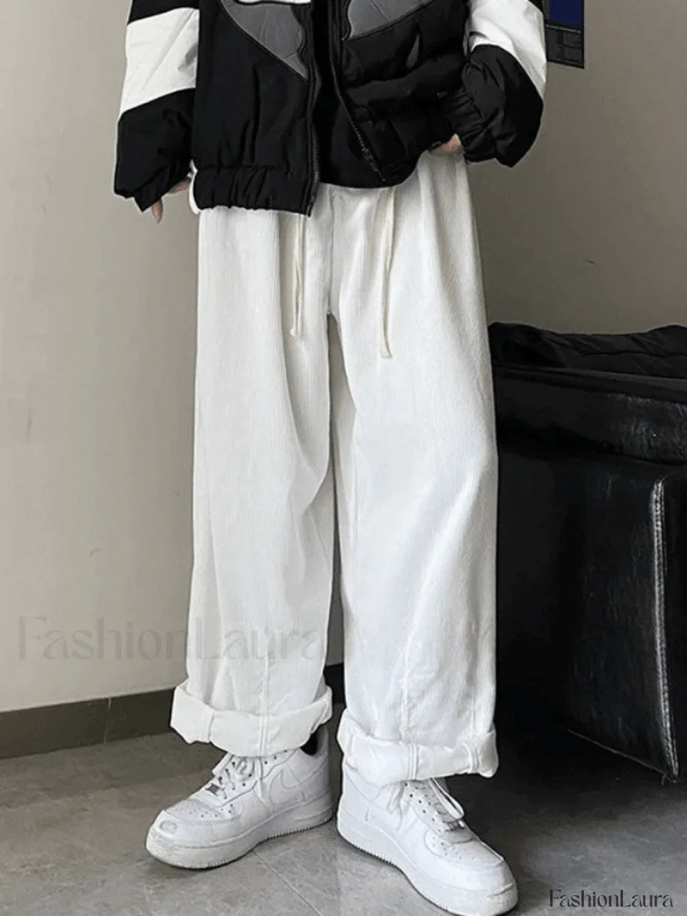 Men’s Corduroy Solid Casual Pants Pants