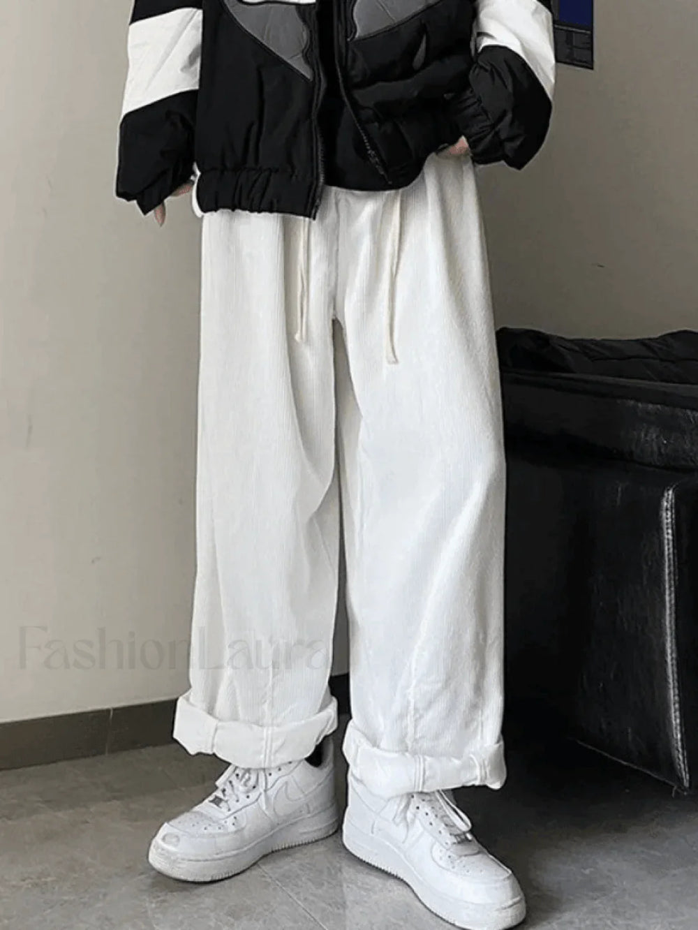 Men’s Corduroy Solid Casual Pants Pants