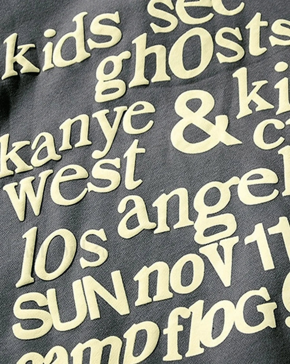 Men’s Graffiti Letter Print Hoodie Sweatshirts & Hoodies L