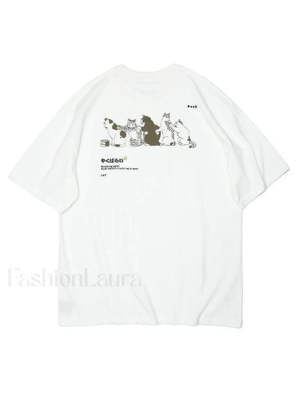 Men’s Kitten Short Sleeve Tee Tops&Tees