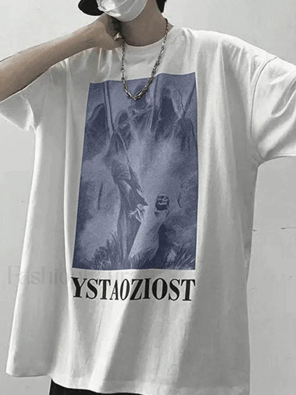 Men’s Mist Ghost Graphic Tee Tops&Tees