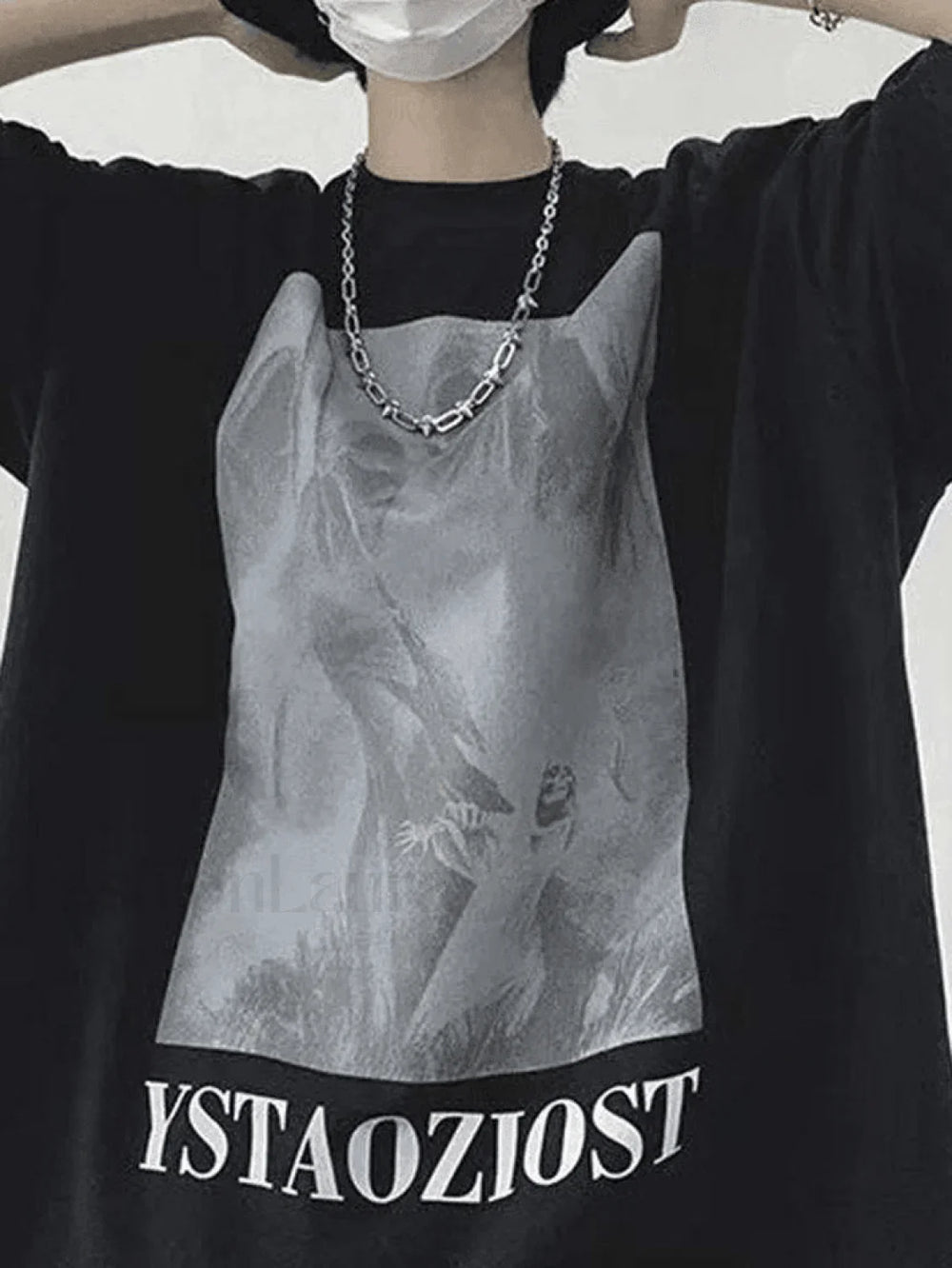 Men’s Mist Ghost Graphic Tee Tops&Tees