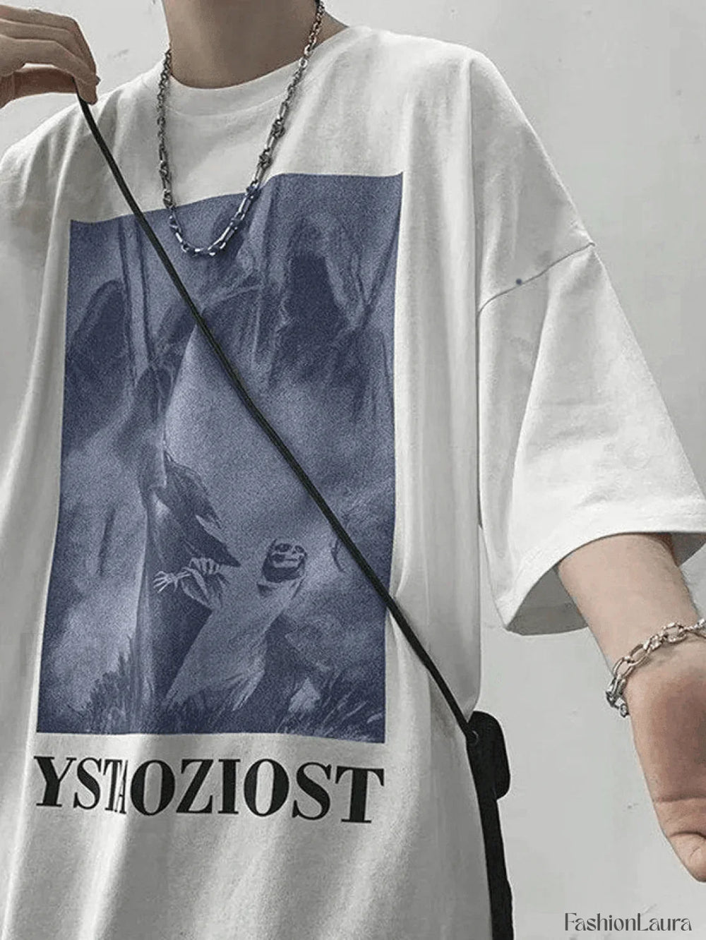 Men’s Mist Ghost Graphic Tee Tops&Tees