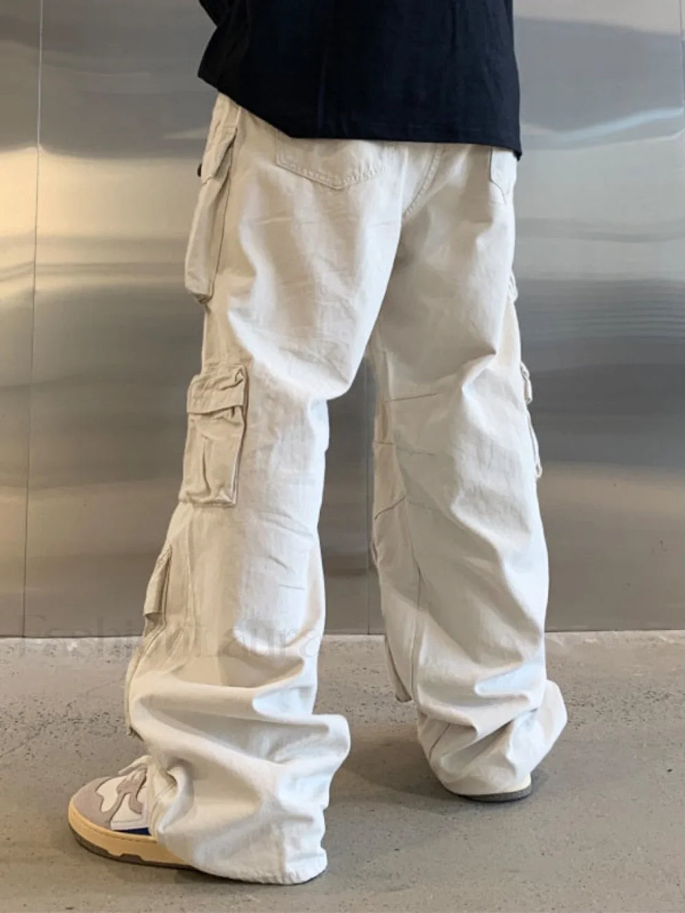 Men’s Multi Pockets Loose Cargo Pants Cargo Pants